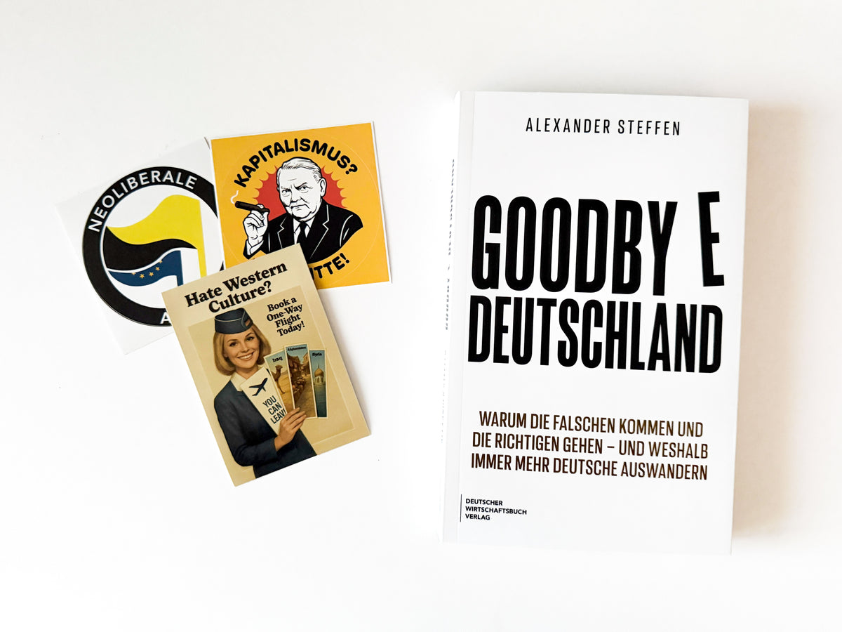 Special 30er Bundle + GRATIS "Goodbye Deutschland" Buch von Alexander Steffen